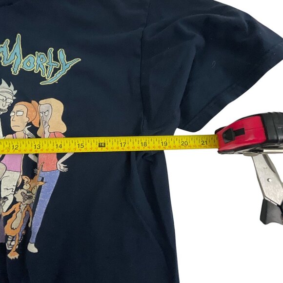 Rick And Morty Graphic T-Shirt Ripple Junction Adult Swim Cotton Blend L Retro - Picture 6 of 10